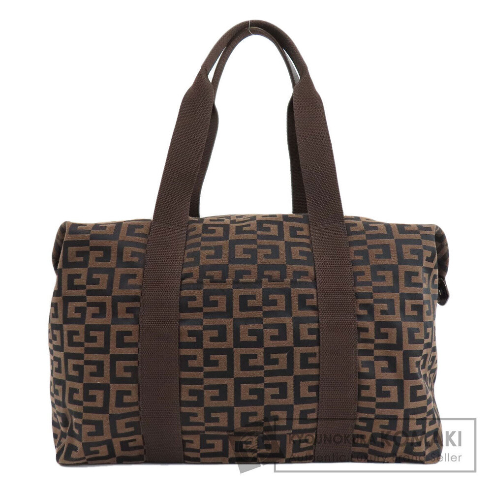 Givenchy monogram canvas bag brown black 4G logo